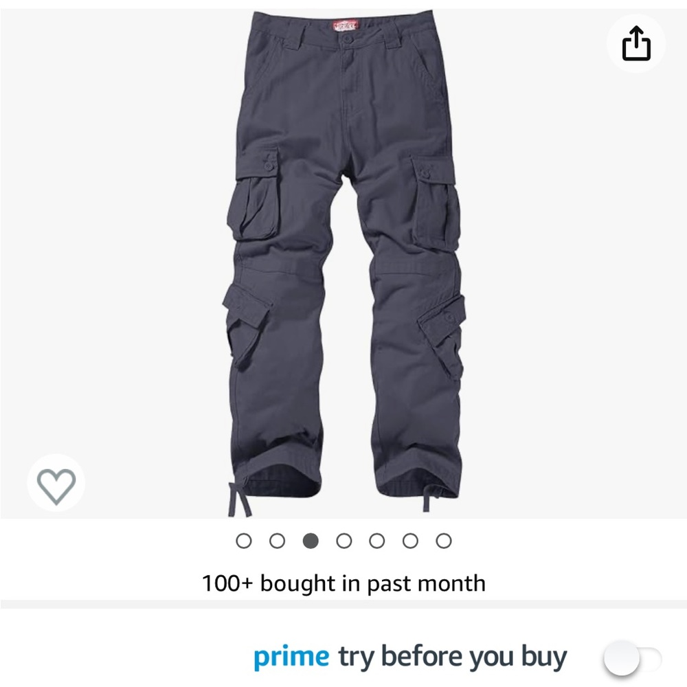 Matchstick men’s cargo